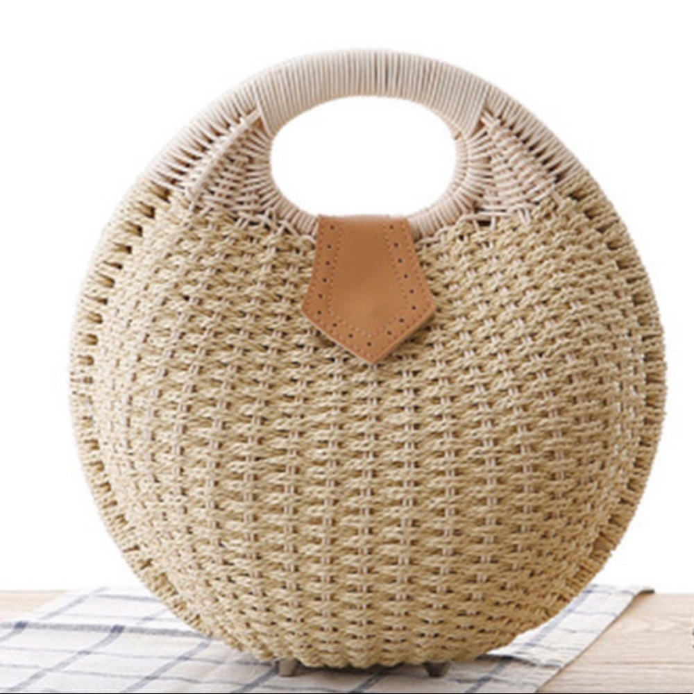 💫Last 1💫Rattan Snails Nest Handbag
